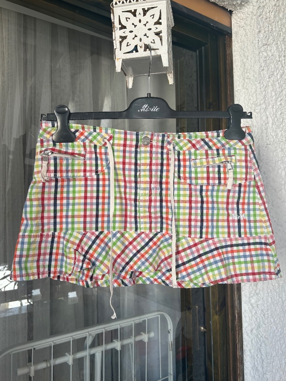 Plaid Candy Mini Skirt